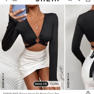Shein Black Long Sleeve Size small!!
